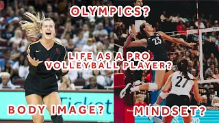 Real Pod w/ Victoria Garrick: Life As a Pro Volleyball Player, Mindset, Olympics, & Body Image