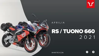 Aprilia Tuono 660 and RS 660 - High-quality motorcycle accessories from SW-MOTECH