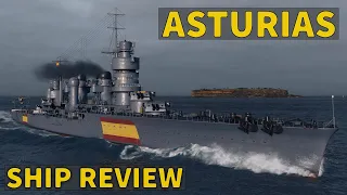 Asturias - T7 Spanish Cruiser | World of Warships