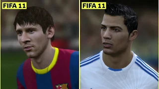 Leo Messi vs. Cristiano Ronaldo FIFA Graphics Evolution: FIFA 06 to FIFA 20