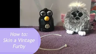 Modified Plushies: How To Skin a Vintage Furby