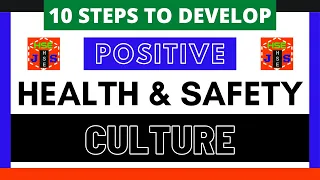 10 Steps to Develop a Positive Safety Culture | Health & Safety Culture #safetyfirstlife #shorts
