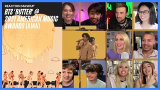 BTS (방탄소년단) 'Butter' @ 2021 American Music Awards (AMAs) Reaction Mashup