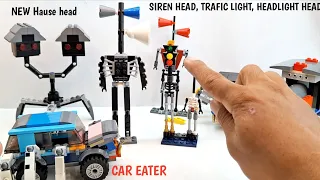 how to build Lego CAR EATERNEW Hause headLight headTrafic Light head Siren Head DARI LEGO BEKAS
