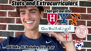 How I got into 6 Ivy League Universities! Stats and EC's, + breakdown