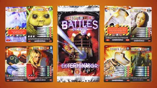 Opening ELEVEN Packs of Doctor Who Battles In Time Exterminator Cards!