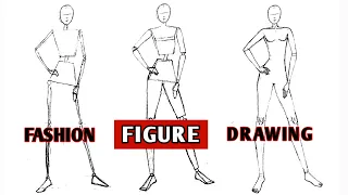 Female figure drawing tutorial | gesture drawing