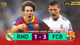 Barcelona 3 - 1 Real Madrid (Messi Masterclass) ● UCL 2011 | Highlights & Goals