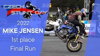 Czech Stunt Days 2022 -  Mike Jensen 1st place Final Run  (4K quality)