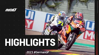 Moto3™ Race Highlights 💨 |  2023 #GermanGP 🇩🇪