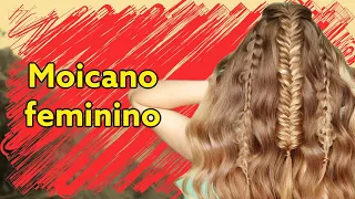 PENTEADO MOICANO FÁCIL - PenteadosFaceis - Peinados Faciles - Easy Hairstyles🦋 por Elias Novais