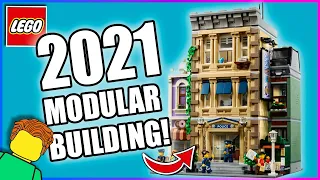 LEGO Modular 2021 revealed!!! This set is AWESOME! (Set 10278)