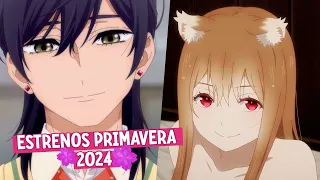 🌸 Animes para ver en la TEMPORADA PRIMAVERA 2024 🌸