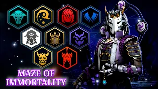 MAZE OF IMMORTALITY EVENT - Top 9 Powerful Sets and Boss MNEMOS Faceoff 😈