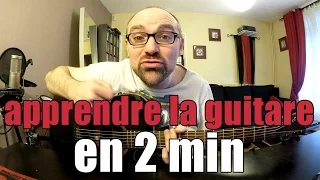 Apprendre la guitare en 2 min - Alex et sa guitare