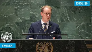 🇸🇪 Sweden - Foreign Minister Addresses United Nations General Debate, 78th Session | #UNGA