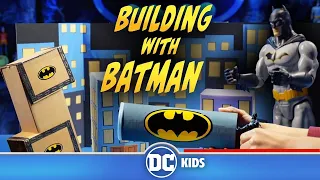 DIY Bat-Signal & Batman Periscope | Building With Batman | @dckids