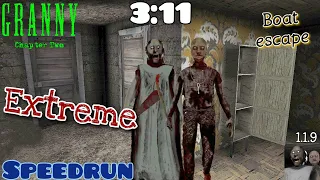 Granny 2 - Speedrun (3:11), Granny 3 atmosphere in extreme, boat glitchless