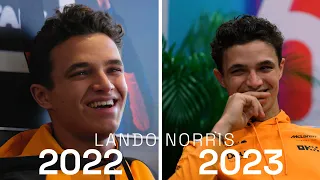 Lando Norris: Same Interview, One Year Apart