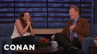Conan Interviews His Assistant Sona Movsesian | CONAN on TBS