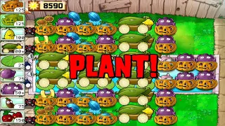 Plants vs  Zombies   Survival Endless   New Plan   from 190 Flags to 200 Flags