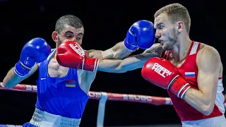 Eduard Savvin (RUS) vs. Artur Bazeyan (ARM) European Boxing Championships 2024 SF's (57kg)