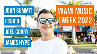 Miami Music Week 2022 | John Summit, Fisher, Joel Corry, James Hype + more | Live Balcony Mix