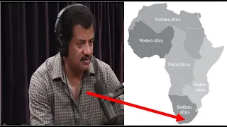 Neil Degrasse Tyson tells Joe Rogan about early humans from Africa