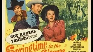 Springtime In The Sierras Roy Rogers COLOR Western Full Movie LONG VERSION