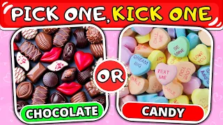 Pick One, Kick One - Valentine Snacks & Sweets! 🍫🤤