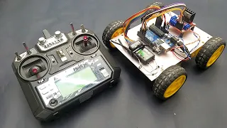 How to Make an Arduino RC Car with Flysky FS-i6X Transmitter