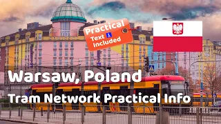 Warsaw Poland Tram Network: How To Use, Tickets and Info