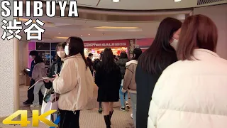 渋谷駅から109→道玄坂→センター街をぐるっとウォーキング👟Shibuya walk in Tokyo 4K DJI Pocket2