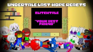 Undertale reacts to Glitchtale S1 Ep4 "Your Best Friend" (My AU, Angst, Charisk, GCRV)