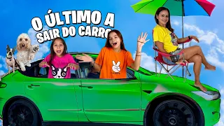 O ULTIMO A SAIR DO CARRO DURANTE A VIAGEM GANHA!!! 🚗