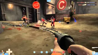 Team Fortress 2 - Snowycoast Payload - Walkthrough - Broken taunts