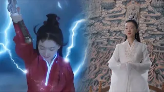 Her power awakens after the thunder tribulation, turns out she is the Lord of the world!