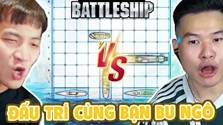 [HASBRO'S BATTLESHIP] LÂU LÂU RỦ BẠN BU NGÔ ĐẤU TRÍ, BÉ NHISM NGỒI KHÔNG RUNG ĐÙI CŨNG WIN KÈO 1 CỦ