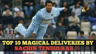 Top 10 Magical Deliveries by Sachin Tendulkar || Best of Master Blaster ||