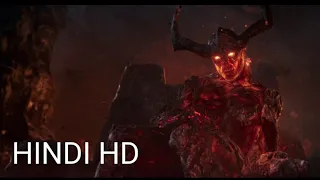 Thor Ragnarok Movie Clip In Hindi HD |  Thor vs Surtur Fight Scene 1/2