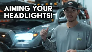 Aiming Your Headlights on a Toyota Tacoma & 4Runner - Must Do After Lift or New Headlights