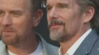 Ethan Hawke admits he’s grateful to walk a red carpet; Ewan McGregor says he’s happy they’re finally