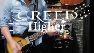 CREED - Higher guitar cover ( zoom g1 x four )