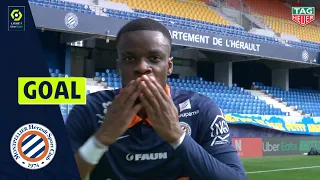 Goal Stephy Alvaro MAVIDIDI (27' MONTPELLIER) MONTPELLIER HÉRAULT SC - STADE RENNAIS FC (2-1) 20/21