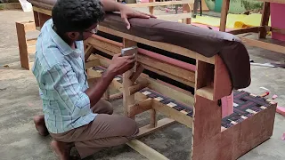 how to leather sofa making. best model sofa making. how to make sofa cushions. sofa making process