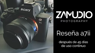 Review SONY A7II :: Reseña en Español