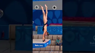 Noor Lanen (NED) Beautiful Women's Handstand Diving (10m Platform) - #shorts