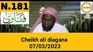 Cheikh Aly Diagana 07/03/2023 سؤال وجواب