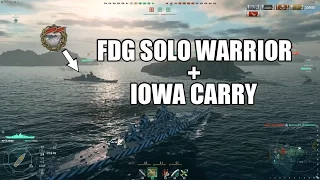 Friedrich der Große and Iowa | FDG gets Solo Warrior