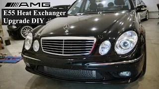 Upgrading The E55 AMG's Heat Exchanger (4K)